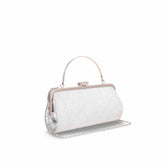 Silver Fancy Clutch